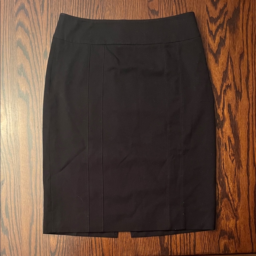 White House Black Market Classic Black Pencil Skirt